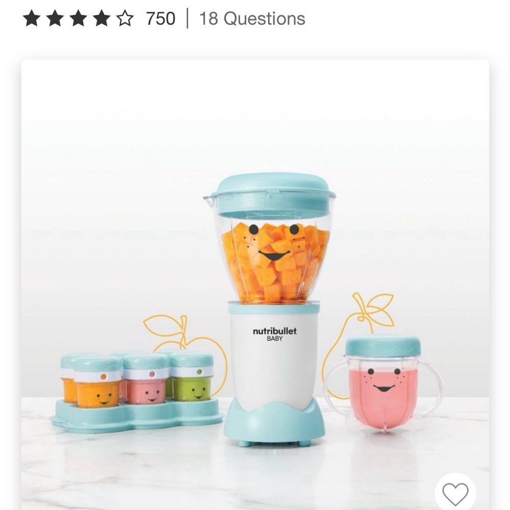 Baby Blue Blender Set